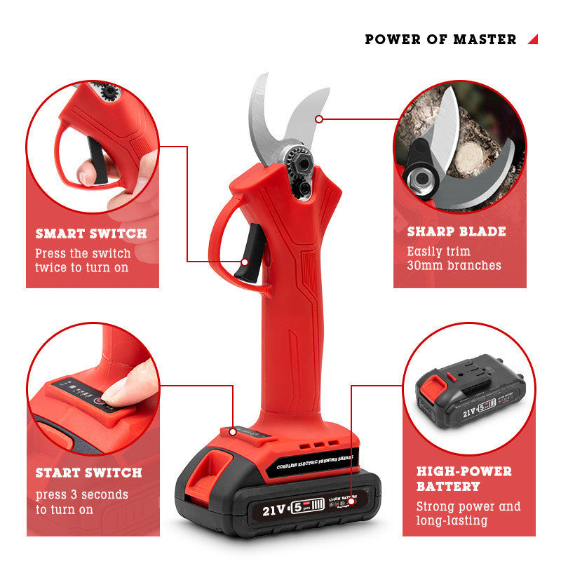 Rechargeable Electric Branch Shears