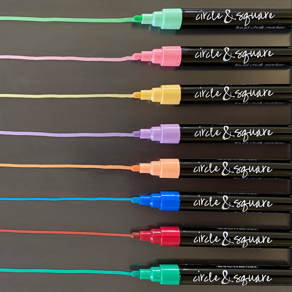 Dual-Tip Chalk Markers